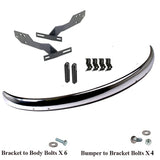 Vw Bug 1968 - 73 Rear Early Blade Bumper Kit W/Conversion Brackets, Cal - Moore Parts