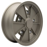 Vw Bug 5 Lug Wheel Package Bronze GTV 2 Empi BRM 15" X 5" Rims, Chrome Lugs - Moore Parts