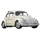 Vw Bug EMPI GTV C - Stripe Decal Set - Silver Stripe / Black Outline - Moore Parts