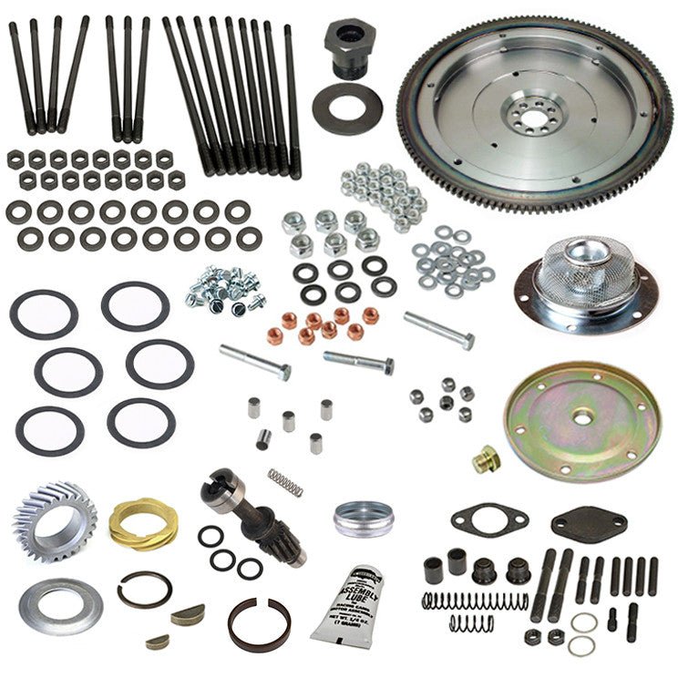 Vw Bug Engine Rebuild Hardware Kit, 10mm Head Studs, Crank Gears, Light Flywheel - Moore Parts