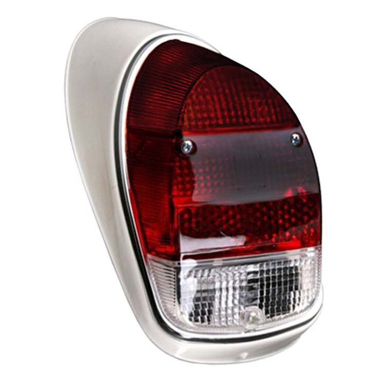 Vw Bug Right Tail Light Assembly 1968 - 70 All Red Lens, Each - Moore Parts