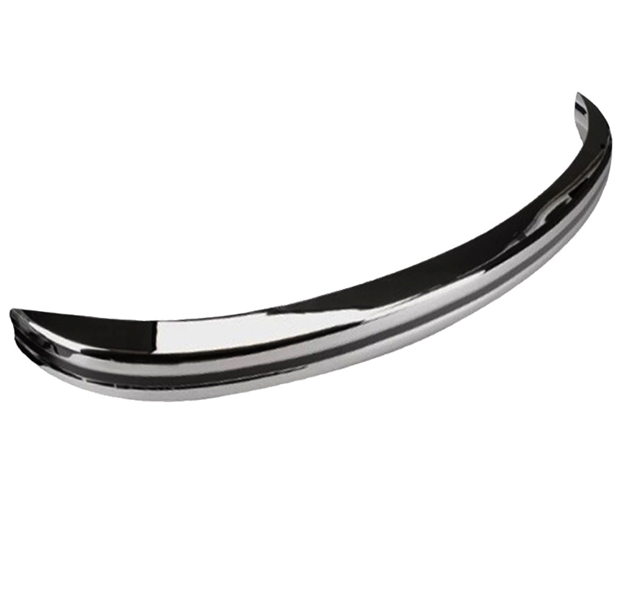 Vw Bug Stock Front Bumper 1968 - 73. Chrome Plated Finish - Moore Parts