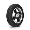 VW Bug Wheel & Tire Package, Yokohama Tires & EMPI 4 lug Black/Polished Wheels Set Of 4 - Moore Parts