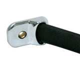 VW Type 2 Bus Inside Door Pull Grab Handle, Black & Chrome Trim 1968 - 79, Each - Moore Parts
