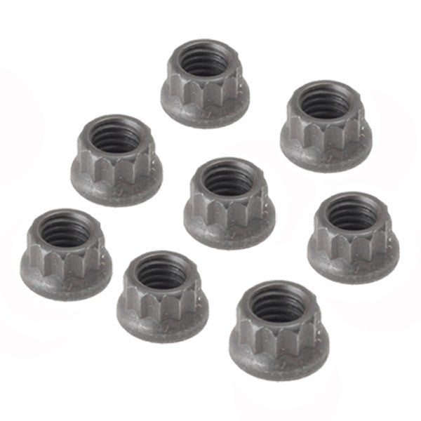 12 Point Exhaust Nuts 8mm X 1.25 Threaded Studs / Vw Bug Air - cooled Engines - Moore Parts