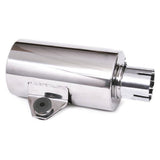 4" Stainless Hot Shot Muffler With 2" Clamp On Opening. 9 - 1/2" Length Built In Bracket - Moore Parts