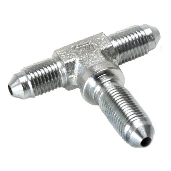 An Hose Adapter Bulkhead T - Fitting - Male 3 All Sides - Steel 2 - Moore Parts