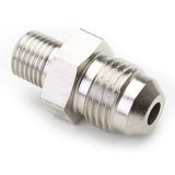 An Hose Adapter Fitting - Male 10mm X 1.0 To Male 6 / Straight - Steel - Moore Parts