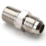 An Hose Adapter Fitting - Male 1/4" NPT To Male 6 / Straight - Steel - Moore Parts