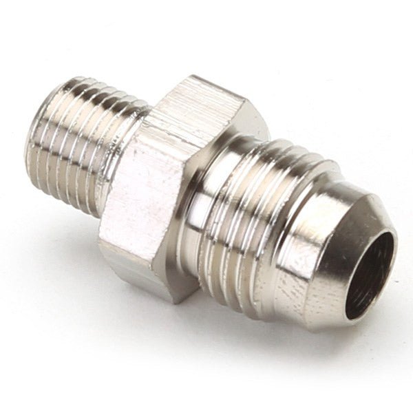 An Hose Adapter Fitting - Male 1/8" NPT To Male 6 / Straight - Steel - Moore Parts