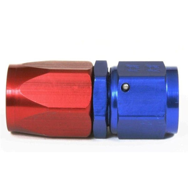 An Hose End Fitting - Female 10 / Straight - Blue/Red - Moore Parts