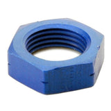 An Nut For - 6 Bulk Head Adapter Fitting - Blue, Each - Moore Parts
