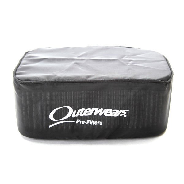 Black Outerwear Prefilter Rectangular 4.5" X 7" X 2" 10 - 1036 - 01 - Moore Parts