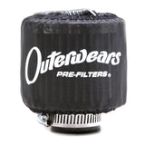 Black Outerwear Prefilter Round 2" Diameter 10 - 1132 - 01 - Moore Parts