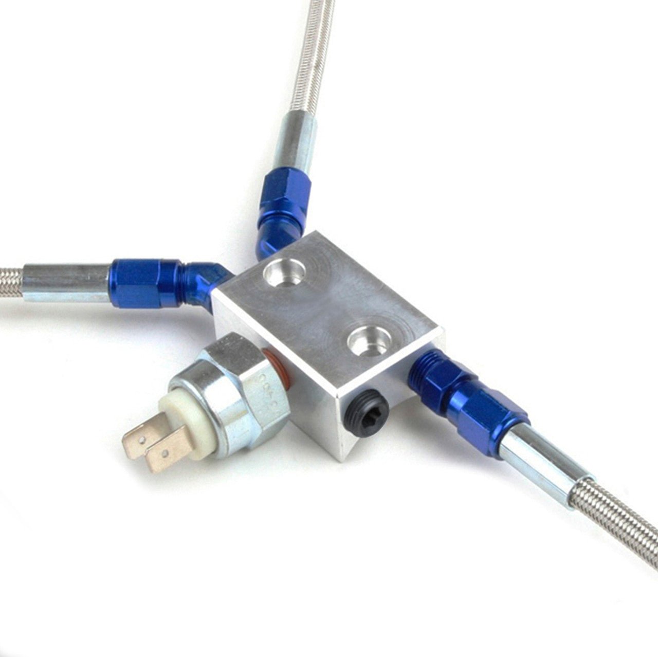 Brake Line Block With 1/8