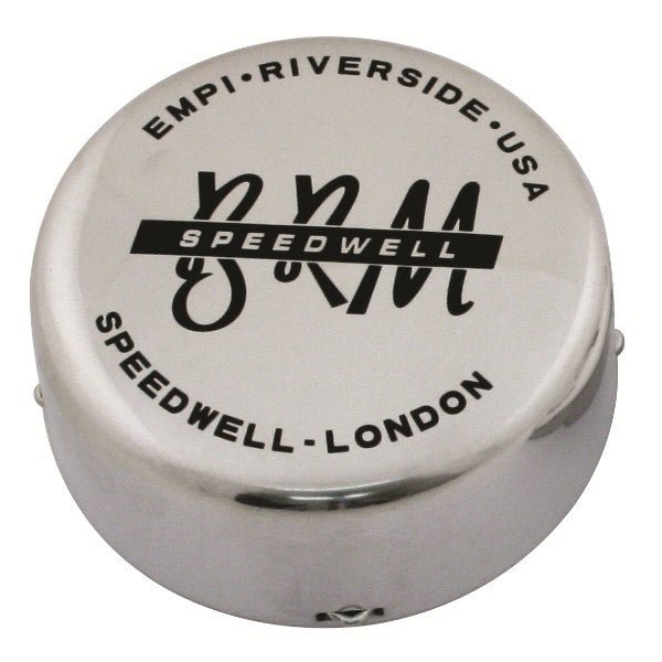 BRM 1 - 1/4" Tall Polished Wheel Cap Fits BRM Empi And Speedwell Wheels - Moore Parts