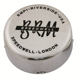 BRM 1 - 1/4" Tall Polished Wheel Cap Fits BRM Empi And Speedwell Wheels - Moore Parts