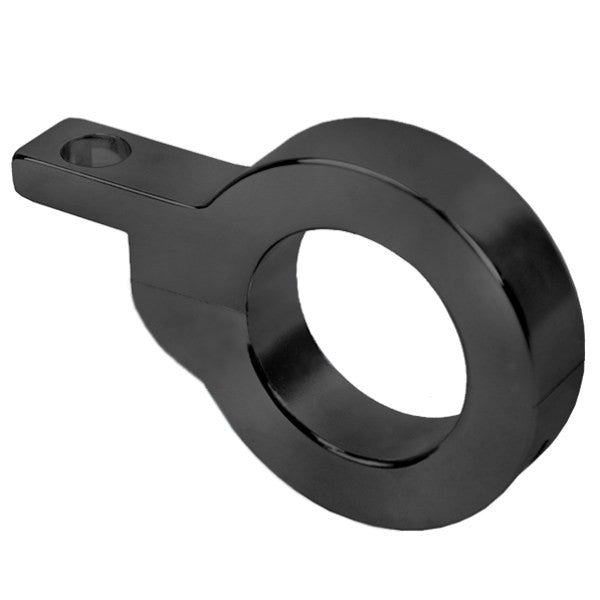 Buggy/UTV/Sandrail Whip Antenna Mount Clamp On 1 - 3/4" Tube - Black - Moore Parts