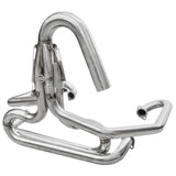BUGPACK Stainless Steel 1 - 1/2" Comp U - bend Stinger Exhaust Vw Baja Dune Buggy - Moore Parts