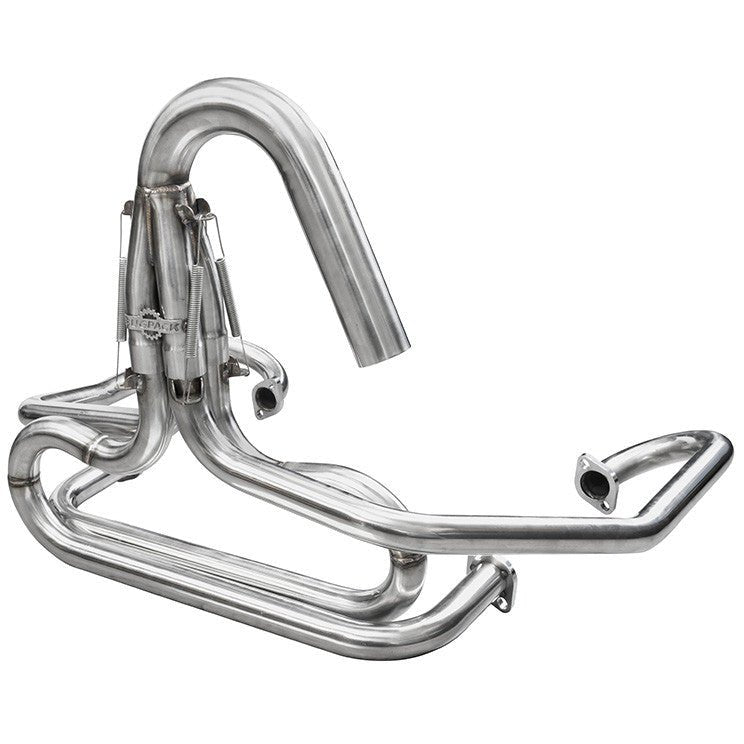 BUGPACK Stainless Steel 1 - 5/8" Comp U - bend Stinger Exhaust Vw Baja Dune Buggy - Moore Parts
