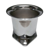 Chrome 2 - 1/4" Tall Velocity Stacks Weber IDF, HPMX, Dellorto, Set 4 - Moore Parts