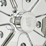Chrome 911 Alloy Extended Wheel Cap Fits Empi Porsche 911 Alloy Wheels - Moore Parts