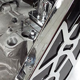 Chrome Mad Dog Design Pulley Guard For Air - cooled Vw Baja Bug, Sandrail - Moore Parts