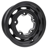 Empi 10 - 1174 Vintage 190 Black Aluminum Vw Wheel, 5X205 15"X4.5" Wide - Moore Parts