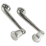 Empi 11 - 4531 Aluminum Knob Inside Window Winders, Classic Vw Bug 1952 - 1966, Pair - Moore Parts