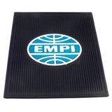 Empi 15 - 2000 Vw Bug Rear Rubber Floor Mats With Blue Empi Logo - Moore Parts