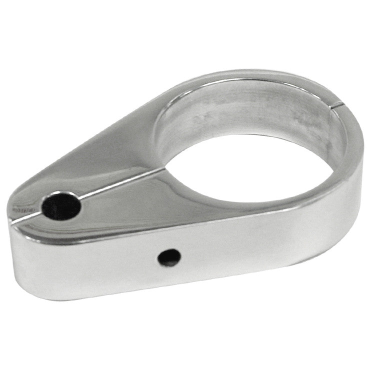 Empi 16 - 7021 Polished Aluminum 3/16" Brake Line Clamp For 1 - 1/4" Tube - Moore Parts