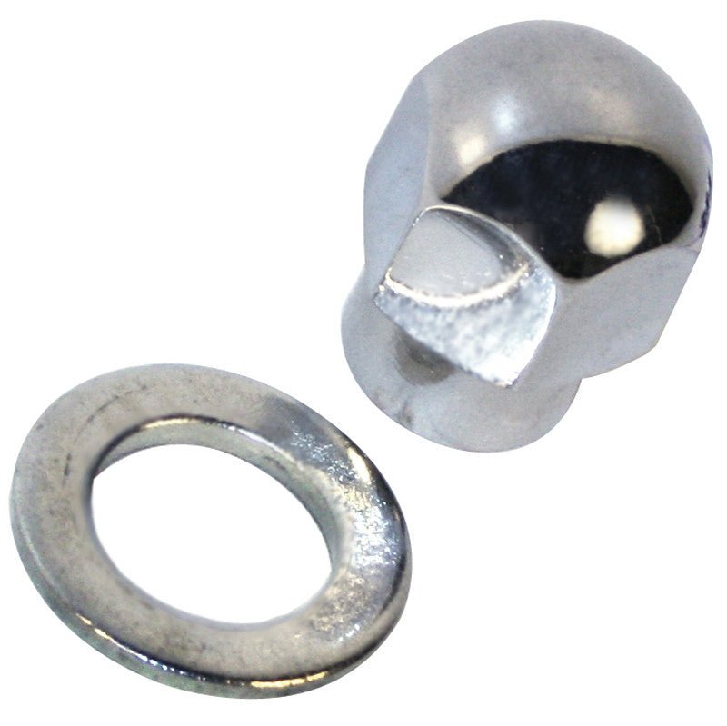 Empi 16 - 9708 Special Chrome Pulley Nut For Billet Aluminum Pulleys - Moore Parts