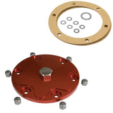 Empi 18 - 1087 Red Aluminum Oil Sump Plate Kit For Air - cooled Vw Engine - Moore Parts
