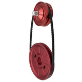 Empi 18 - 1126 Vw Bug Crankshaft Pulley Kit, Red Anodized W/Timing Marks - Moore Parts
