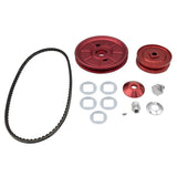 Empi 18 - 1126 Vw Bug Crankshaft Pulley Kit, Red Anodized W/Timing Marks - Moore Parts