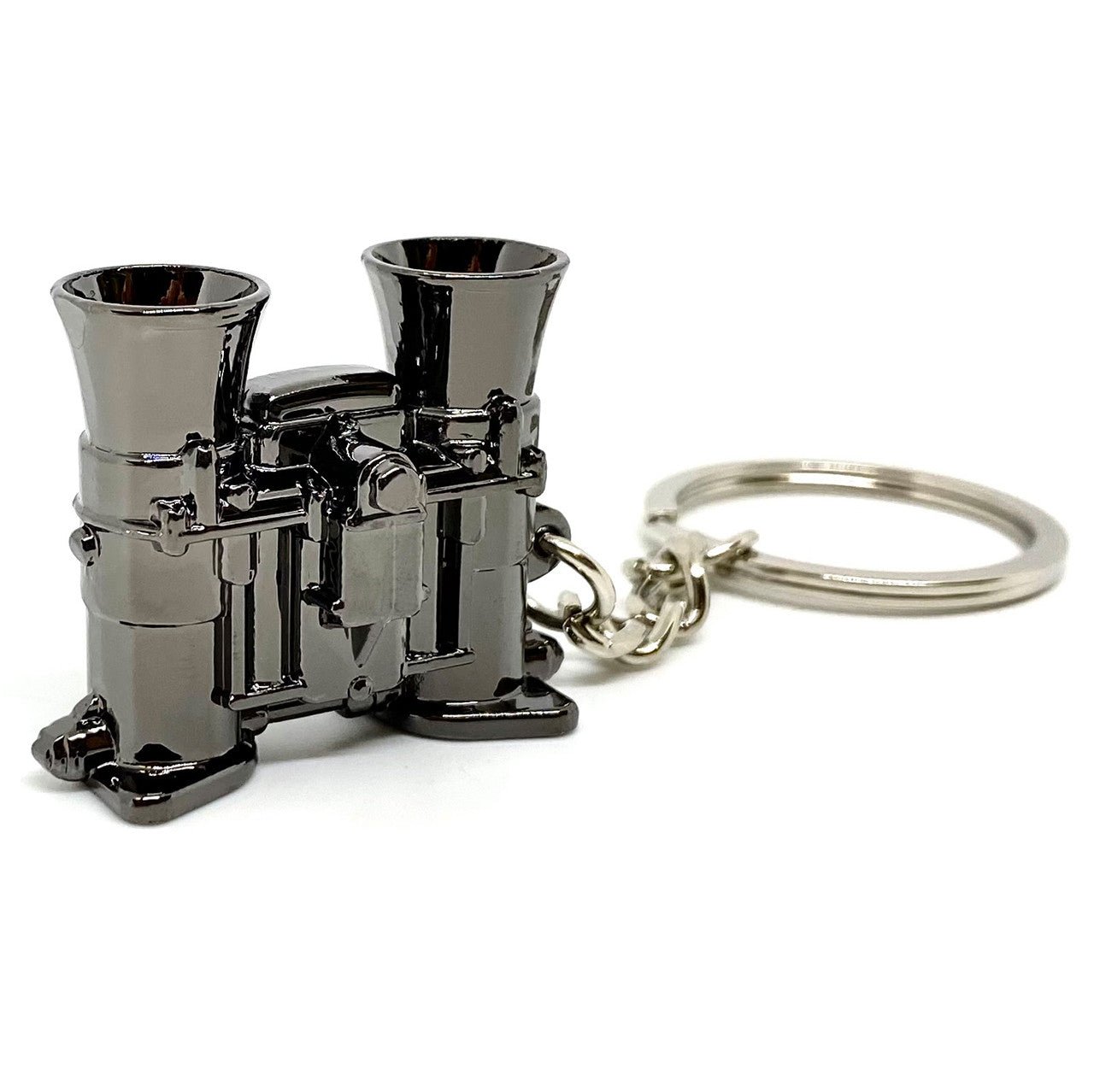 Empi 2117 Vw Bug 48 IDA Weber Carburetor Key Chain, Black Chrome Finish - Moore Parts