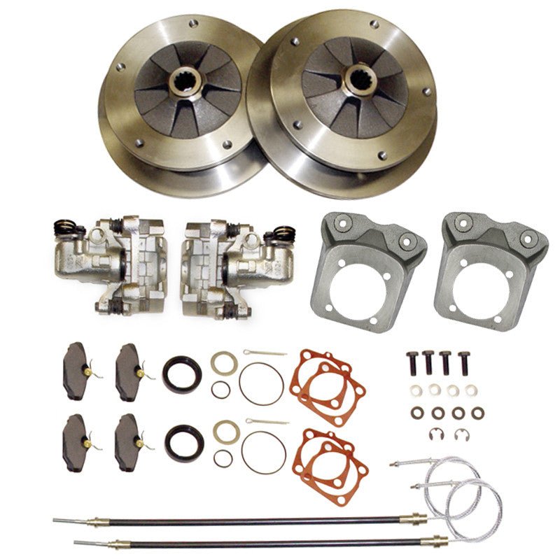 Empi 22 - 2905 - F Vw Bug Rear Disc Brake Kit 1958 - 1967, 5 Lug Vw Pattern - Moore Parts