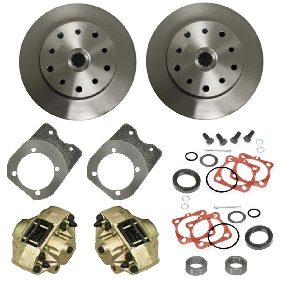 Empi 22 - 2911 - F Vw Bug Rear Disc Brake Kit 1968 - 1979, 5 Lug Porsche/Chevy Pattern - Moore Parts