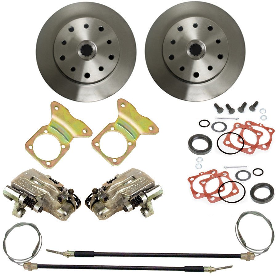 Empi 22 - 2912 Vw Bug Rear Disc Brake Kit 1958 - 1967, 5 Lug Porsche/Chevy Pattern - Moore Parts