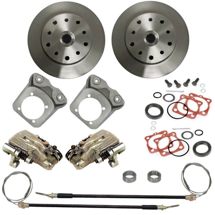 Empi 22 - 2914 - F Vw Bug Rear Disc Brake Kit 1973 - 1979, 5 Lug Porsche/Chevy Pattern - Moore Parts