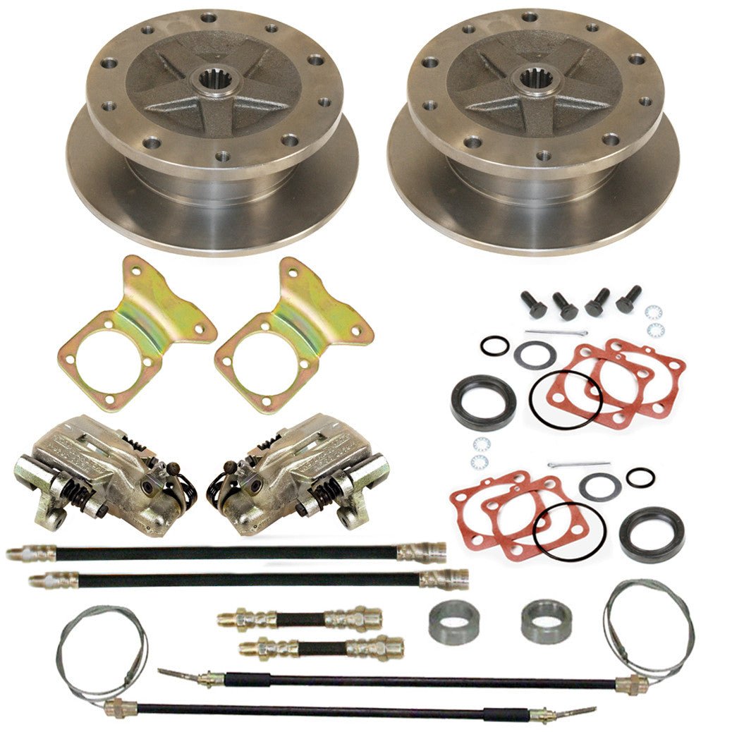 Empi 22 - 2927 Vw Bug Rear Disc Brake Kit 1968 - 1972, 5 Lug Vw Pattern - Moore Parts