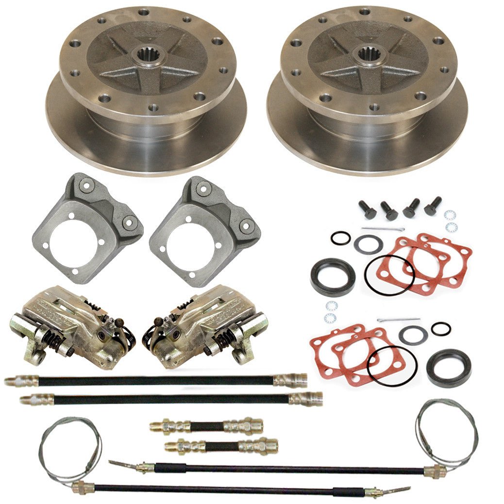 Empi 22 - 2928 - F Vw Bug Rear Disc Brake Kit 1958 - 1967, 5 Lug Vw Pattern - Moore Parts