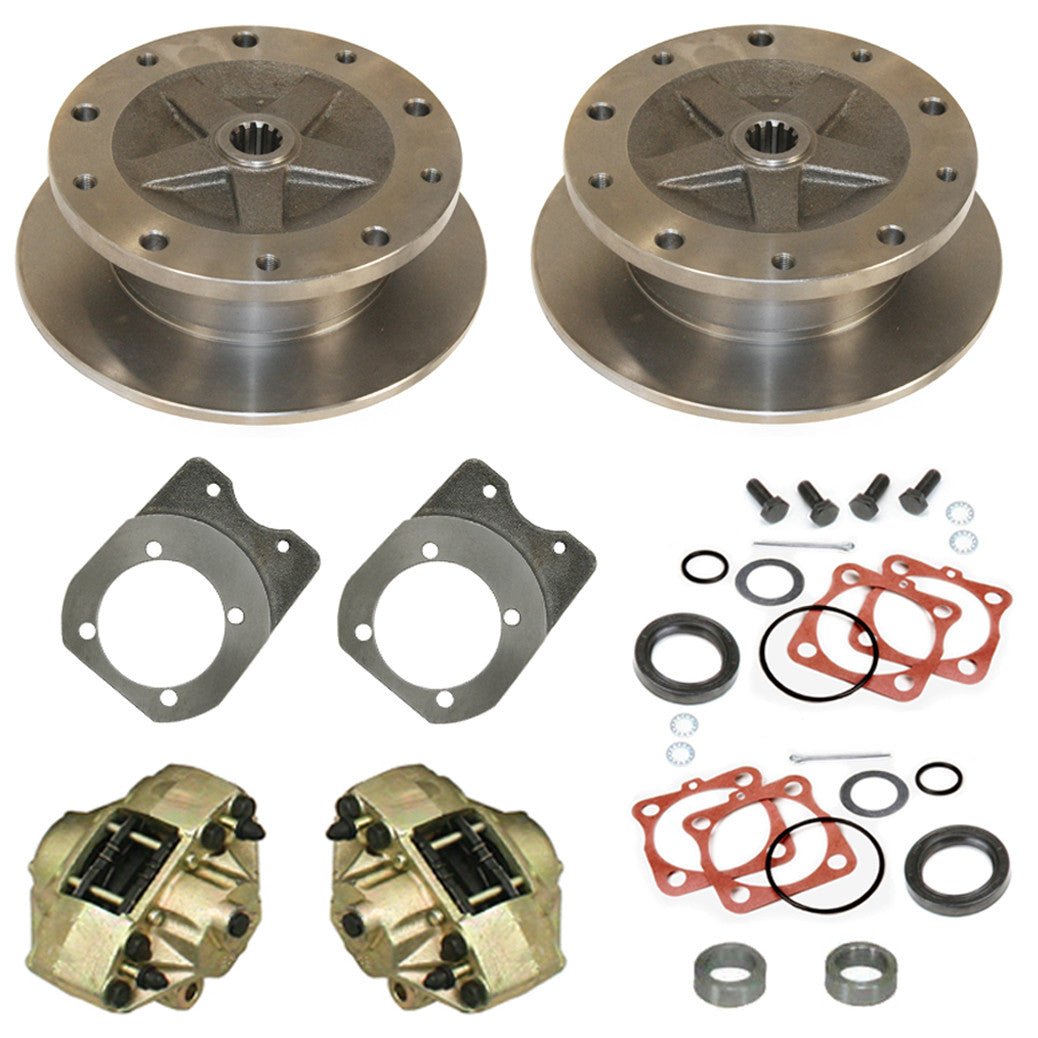 Empi 22 - 2929 - F Vw Bug Rear Disc Brake Kit 1968 - 1979, 5 Lug Vw Pattern - Moore Parts