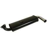 Empi 3122 Black Single Muffler Only For Empi 3100 Premium Header, Vw Bug/Ghia - Moore Parts