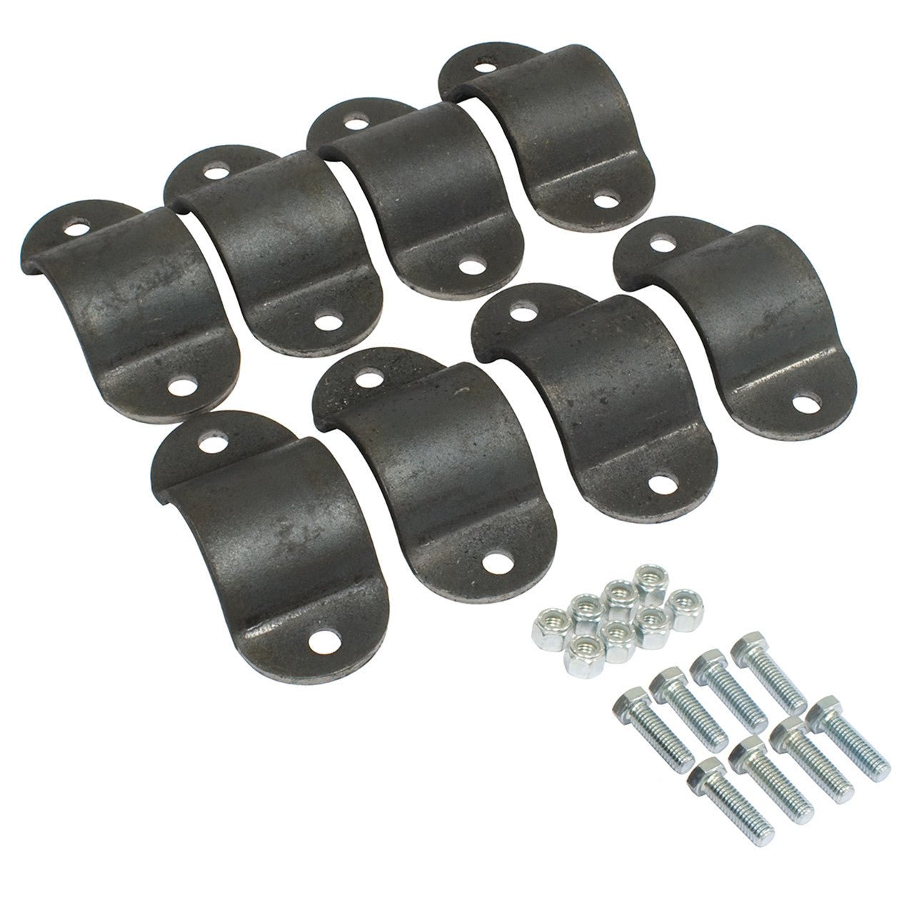 Empi 3161 Raw Steel Mounting Clamp For Vw Axle Beams Or Custom Bumpers, Set Of 8 - Moore Parts