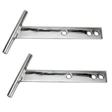 Empi 3174 Vw Bug Cal look T - Bars, Chrome Steel 1955 - 67 Front Or Rear, Pair - Moore Parts