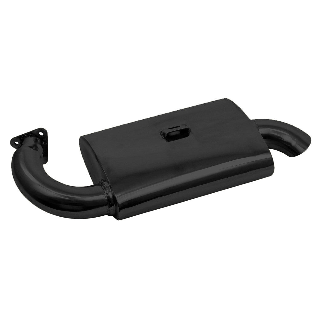 Empi 3200 Black Phat Boy Muffler Only For Empi 3100 Premium Header Vw Bug/Ghia - Moore Parts