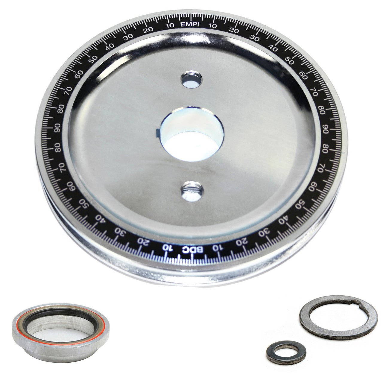 Empi 33 - 1092 Vw Steel Billet Crankshaft Stock Size Pulley, Bolt - In Sand - Seal - Moore Parts