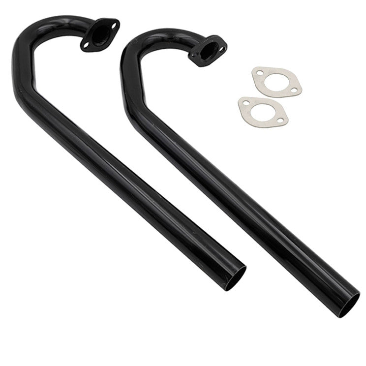 Empi 3657 Black J - Tubes For Vw Type 3 Exhaust Systems 1300 - 1600cc, Pair - Moore Parts