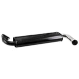 Empi 3661 Black 1 - 3/8" Single Muffler Exhaust System 1600cc Vw Type 3 Squareback - Moore Parts